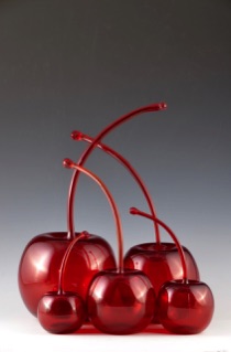 Donald Carlson Clear Red Cherry (Size 1)